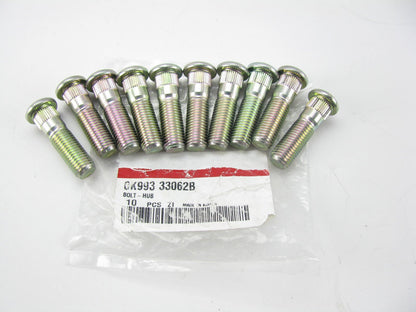 10 PCS - Genuine Wheel Studs OEM For KIA 0K99333062B