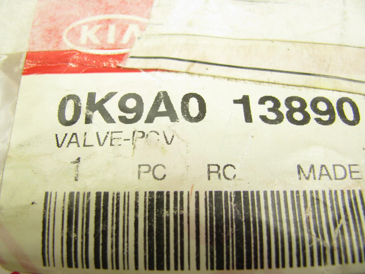 NEW GENUINE PCV Valve OEM For Kia 0K9A013890
