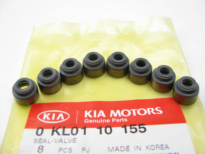 (8) NEW Engine Valve Stem Oil Seals OEM For 1995-2001 Sephia 2000-2004 Spectra