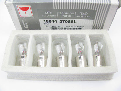 (5) NEW GENUINE Tail Light Lamp Bulb OEM For Kia 1864427088L