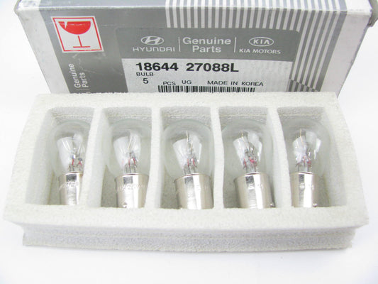 (5) NEW GENUINE Tail Light Lamp Bulb OEM For Kia 1864427088L