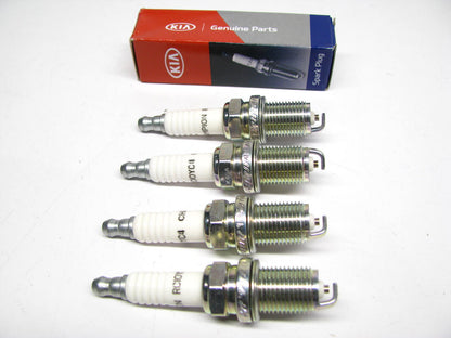 (4) NEW - OEM 18823-11101 Ignition Spark Plugs For Kia