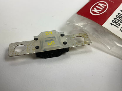 NEW Fuse 60A Main Fuse 60 Amps, OEM For Kia 1898005927