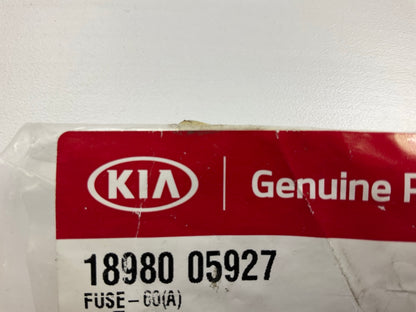 NEW Fuse 60A Main Fuse 60 Amps, OEM For Kia 1898005927