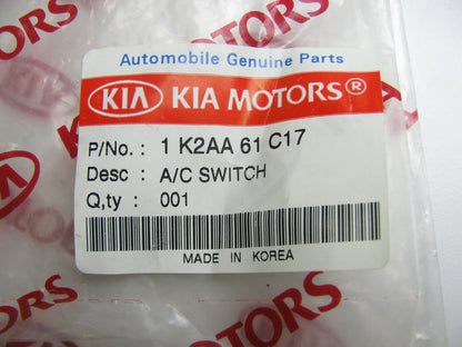 NEW GENUINE Air Condition On Off A/C Switch OEM For 2000-2001 Kia Spectra