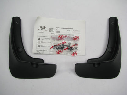 NEW - OEM 1GF46AC000 Rear Splash Mud Guards Genuine OEM For 2010-2011 Kia Rio