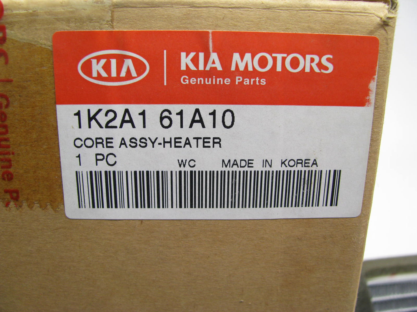 NEW - OEM 1K2A161A10 HVAC Heater Core For 1998-2001 Kia Sephia, 2000-04 Spectra