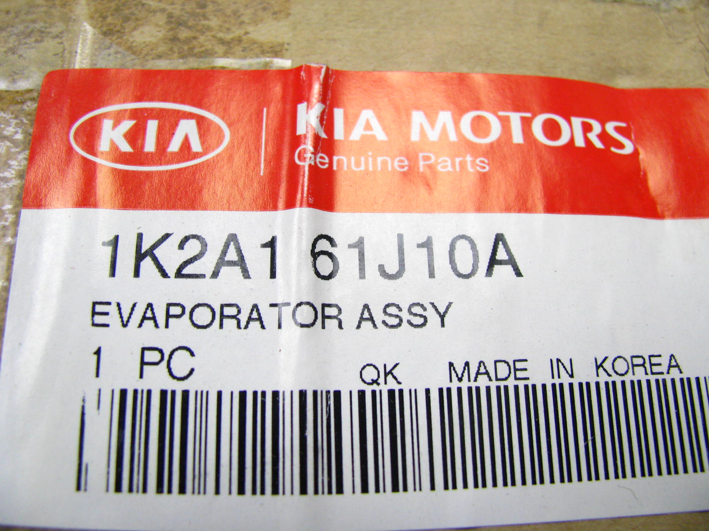 NEW GENUINE 1K2A161J10A A/C Evaporator Core OEM For 1998-2001 Kia 1.8L-2.0L