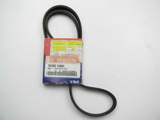 NEW - OEM 1K2N515909 Serpentine Belt - 0.56'' X 43.00'' - 4 Ribs For KIA