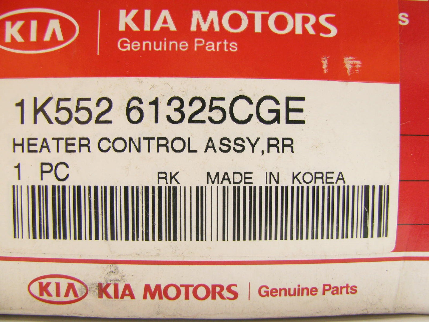 NEW GENUINE Rear Heater A/C Control Switch OEM For 2004-05 Sedona 1K55261325CGE
