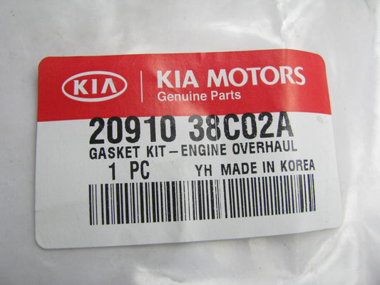 Engine Overhaul Engine Rebuild Gasket Set OEM For 01-06 Optima 2.4L 2091038C02A