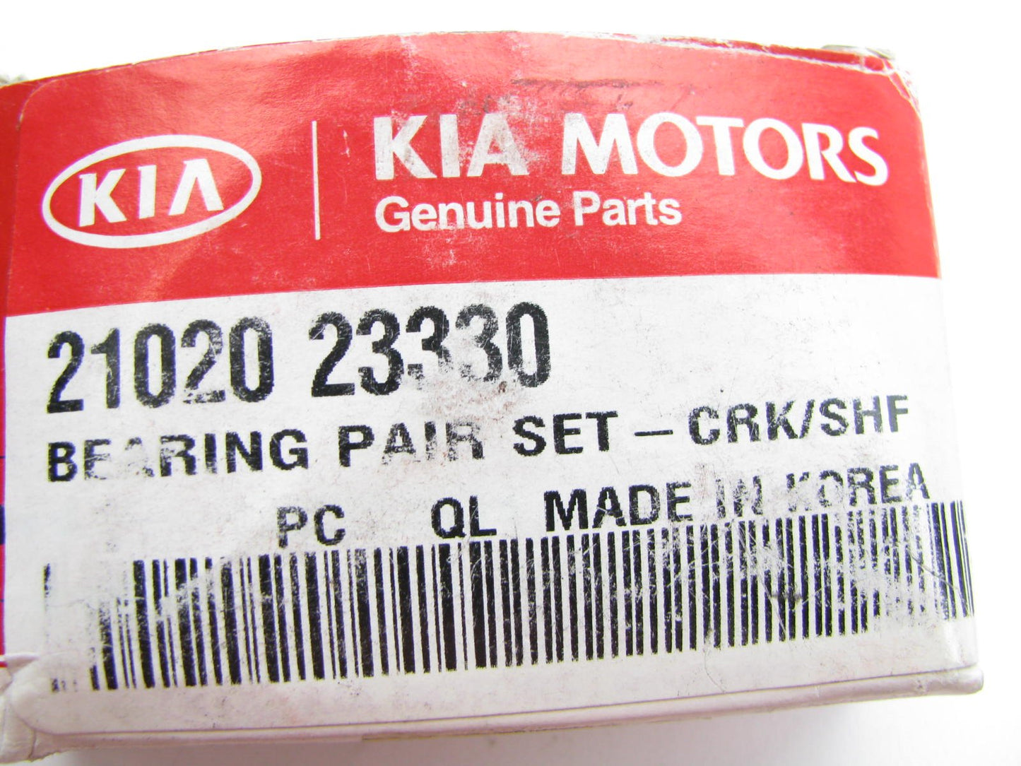 NEW GENUINE OEM Engine Crankshaft Main Bearing PAIR Standard For 04-09 Kia 2.0L