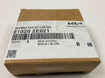 NEW Engine Crankshaft Main Bearing PAIR OEM For Kia 210202E021