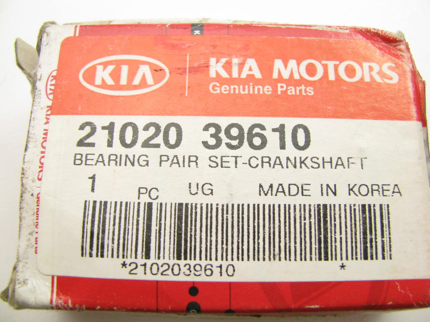 New Engine Crankshaft Main Bearing PAIR STANDARD SIZE OEM For Kia 3.5L ONLY