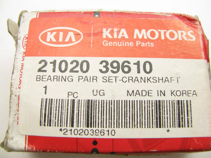New Engine Crankshaft Main Bearing PAIR STANDARD SIZE OEM For Kia 3.5L ONLY