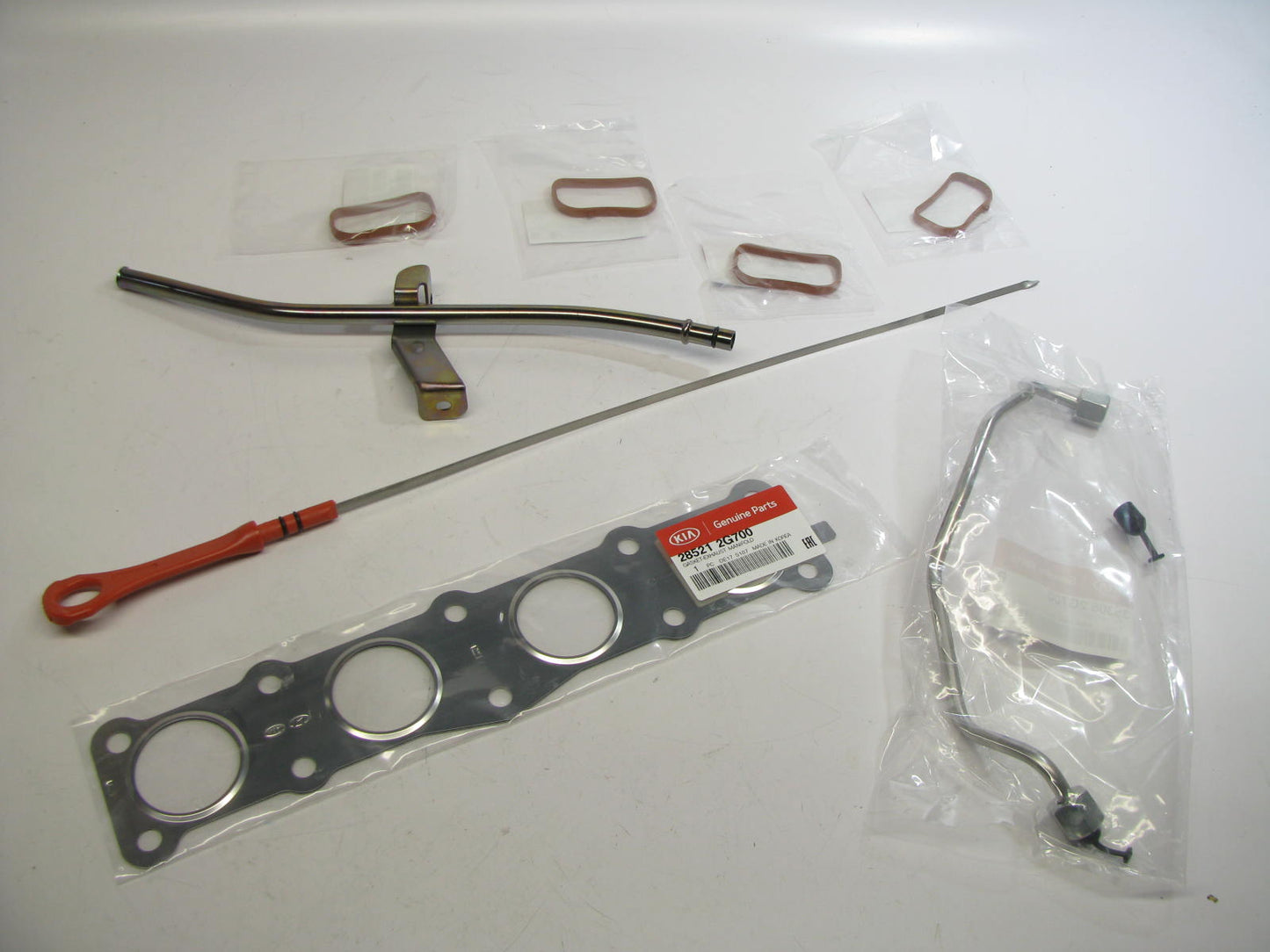 Intake Exhaust Gasket Oil Dipstick Fuel Tube Kit OEM 11-13 Optima 10-13 Sportage