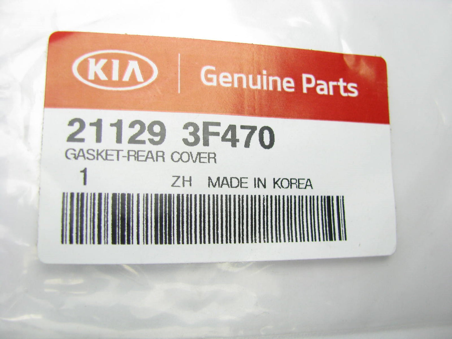 New Genuine Rear Engine Cover Gasket OEM For 2015-2018 Kia K900 5.0L 211293F470