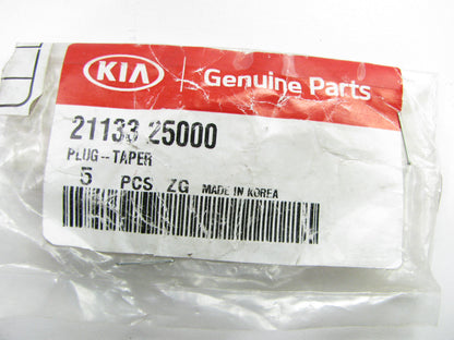 NEW Engine Block Taper Expansion Plug OEM For Kia 2.4L 2113325000