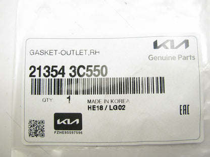 NEW Right Engine Timing Cover Gasket OEM For Kia 3.8L V6 213543C550