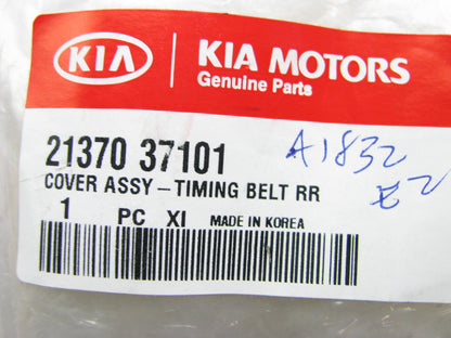 NEW GENUINE OEM 2137037101 Engine Timing Belt Cover For 1999-10 Kia 2.5L 2.7L V6