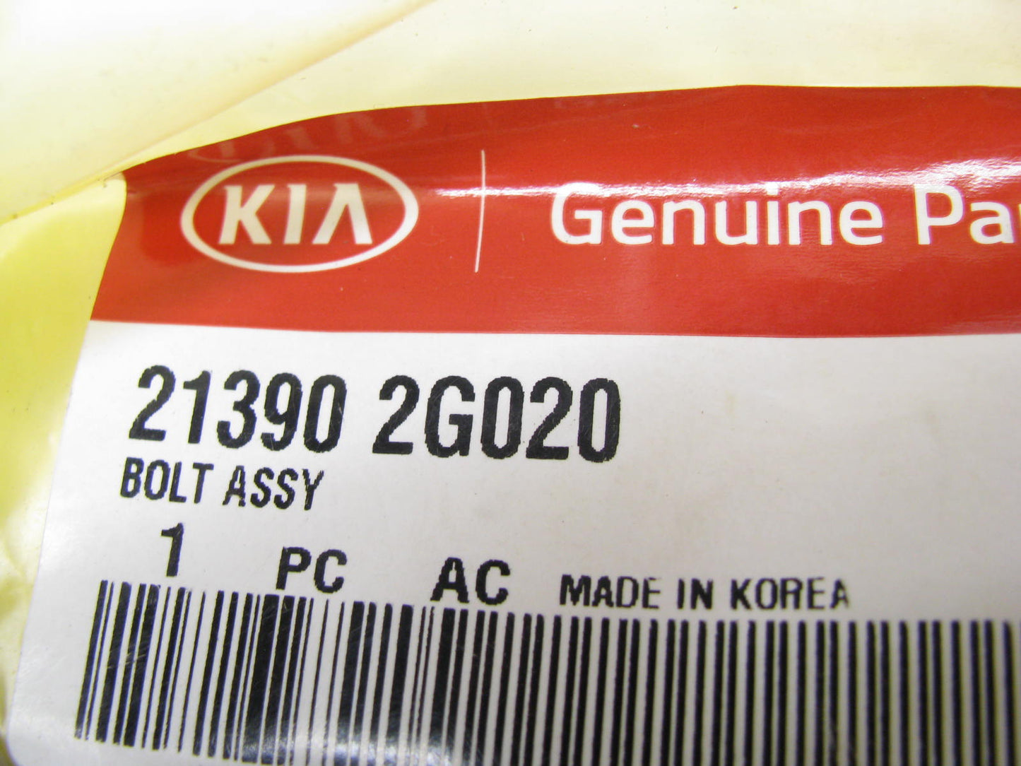 New Genuine Balance Shaft Bolt OEM For Kia  4 CYLINDER ONLY 213902G020
