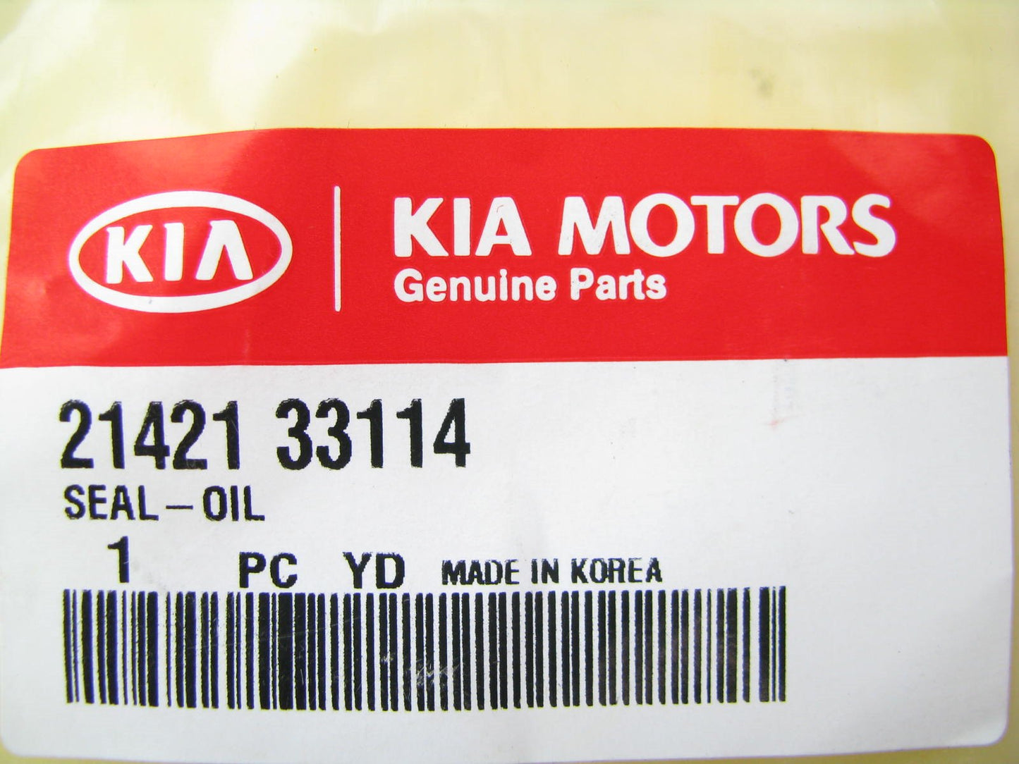 New Genuine Engine Crankshaft FRONT Seal OEM For 2001-2006 Kia Optima