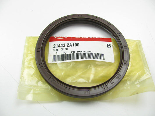 NEW - OEM Genuine Rear Main Engine Crankshaft Seal For Kia 214432A100