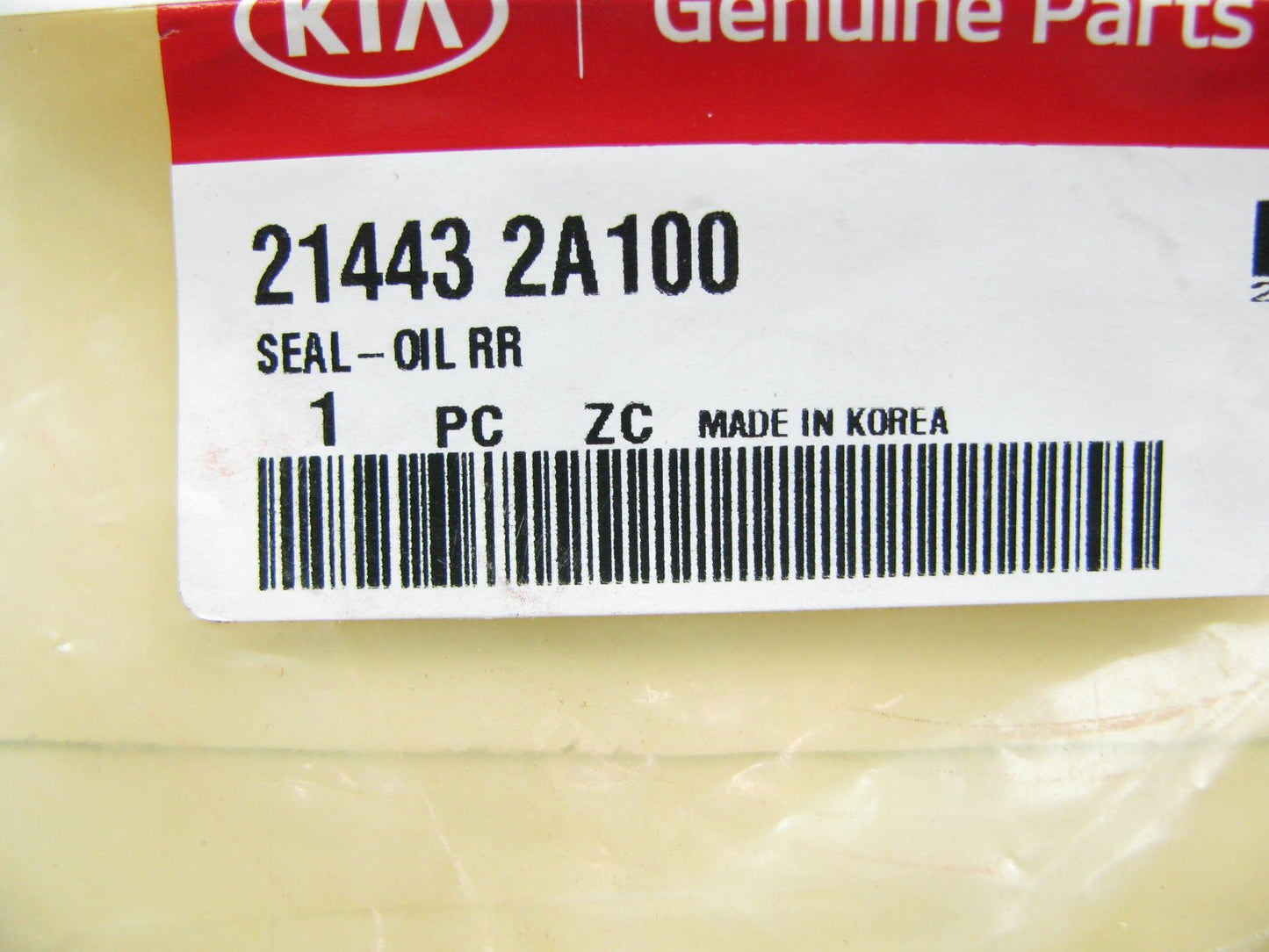 NEW - OEM Genuine Rear Main Engine Crankshaft Seal For Kia 214432A100