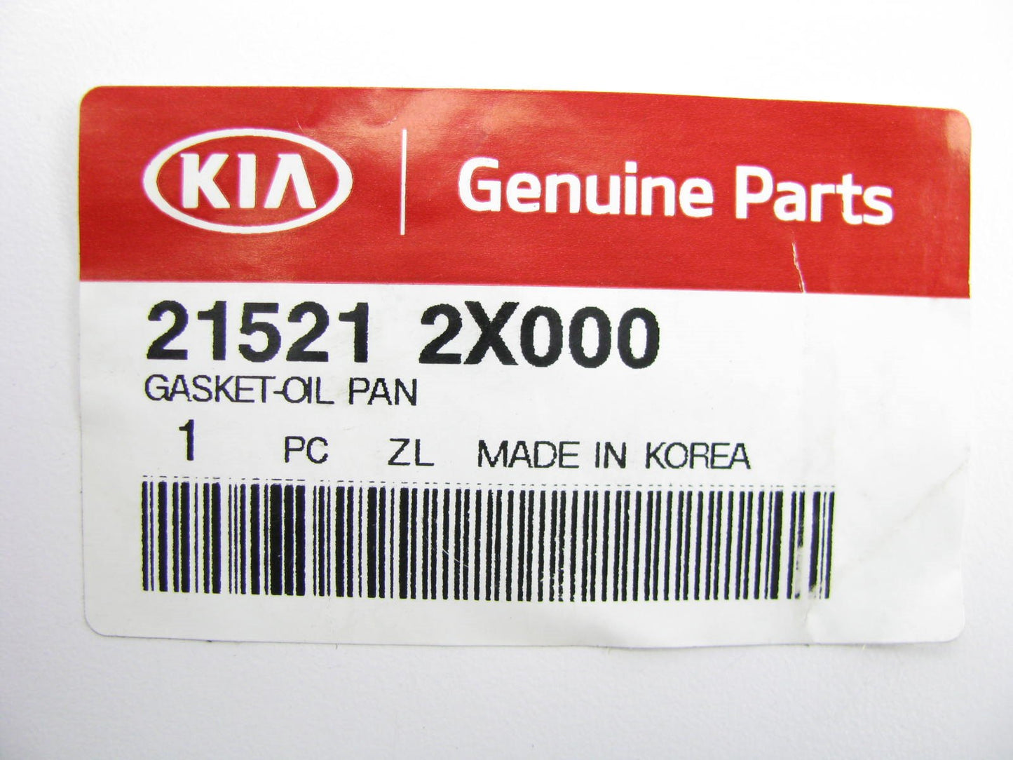NEW Front Engine Crankshaft Seal Retainer Oil Pan Gasket OEM For Kia 215212X000