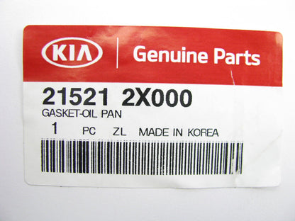 NEW Front Engine Crankshaft Seal Retainer Oil Pan Gasket OEM For Kia 215212X000
