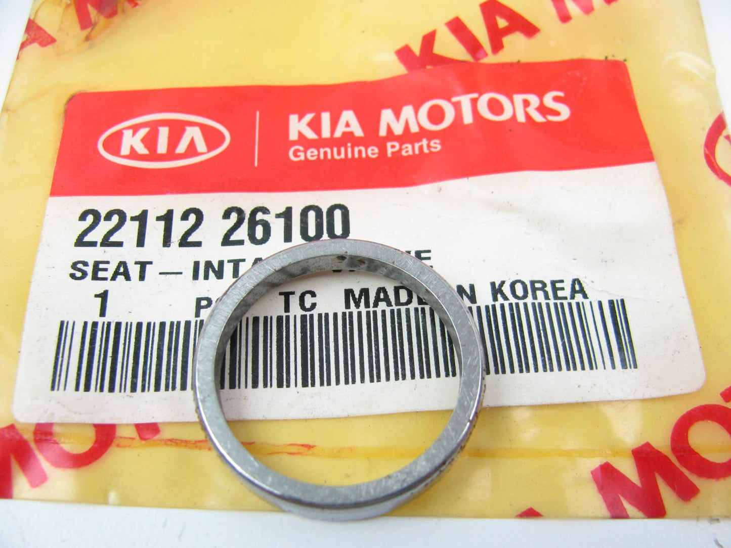 NEW - OEM 2211226100 Intake Valve Seat For 1999-2011 Kia 1.5L 1.6L-L4