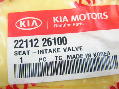 NEW - OEM 2211226100 Intake Valve Seat For 1999-2011 Kia 1.5L 1.6L-L4