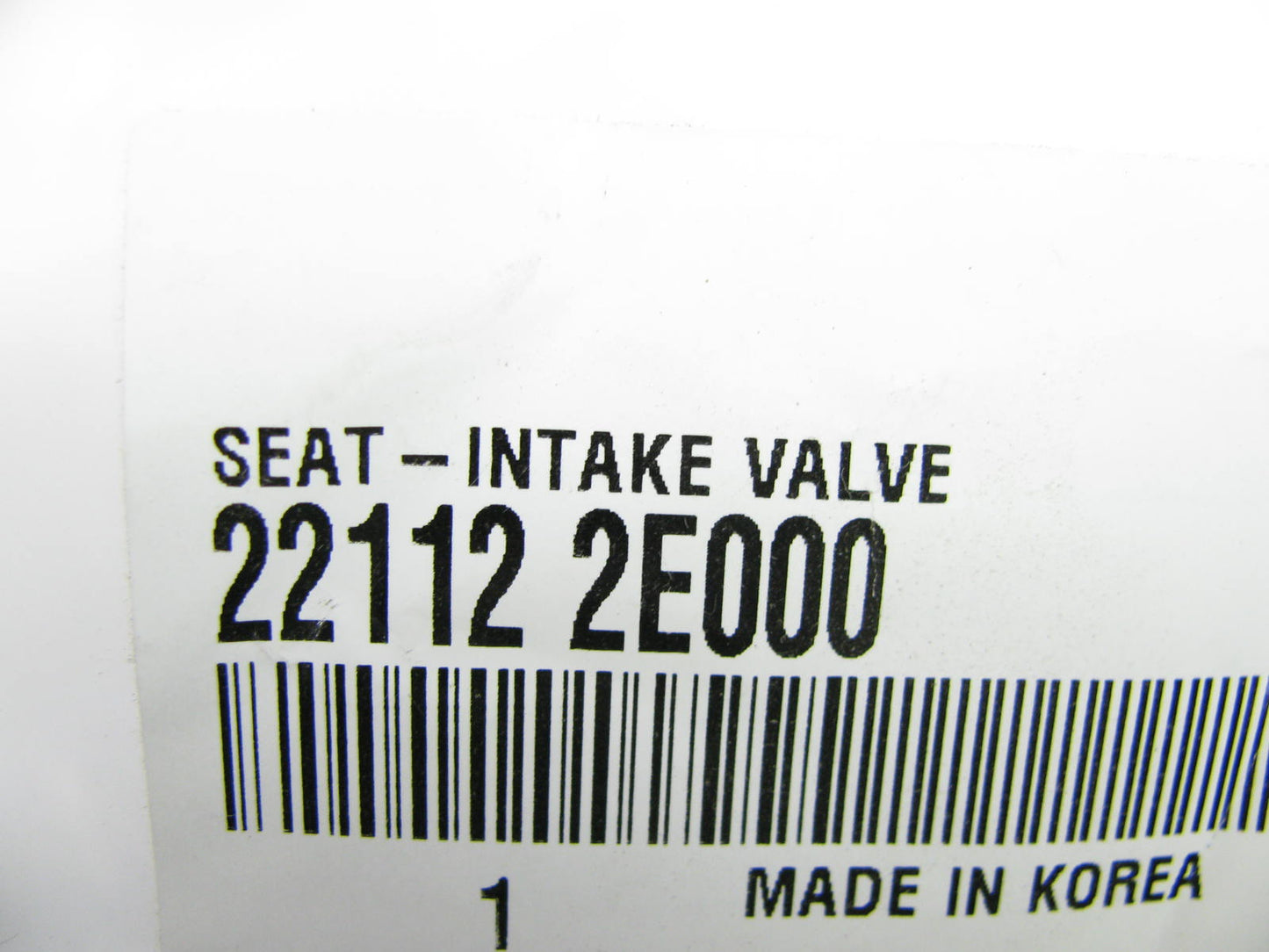NEW GENUINE 221122E000 INTAKE Valve Seat OEM For Kia