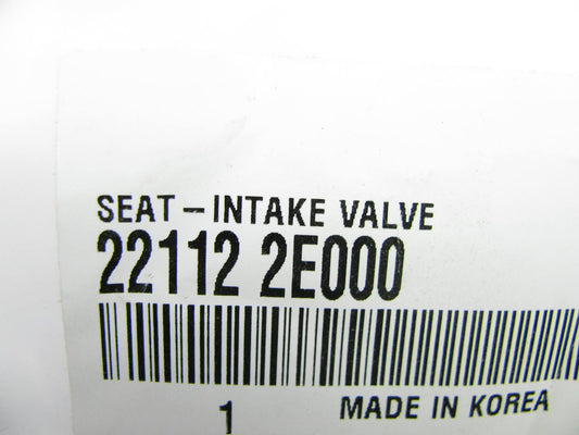 NEW GENUINE 221122E000 INTAKE Valve Seat OEM For Kia