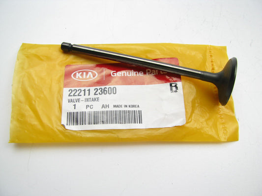 (1) New Genuine Engine Intake Valve OEM For KIA 2221123600