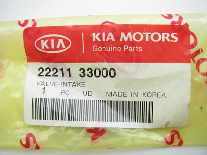Engine Intake Valve OEM For Kia 22211-33000