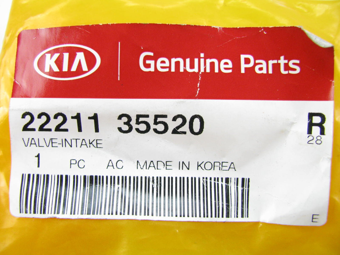 NEW GENUINE Engine Intake Valve OEM For Kia 3.5L V6  2221135520