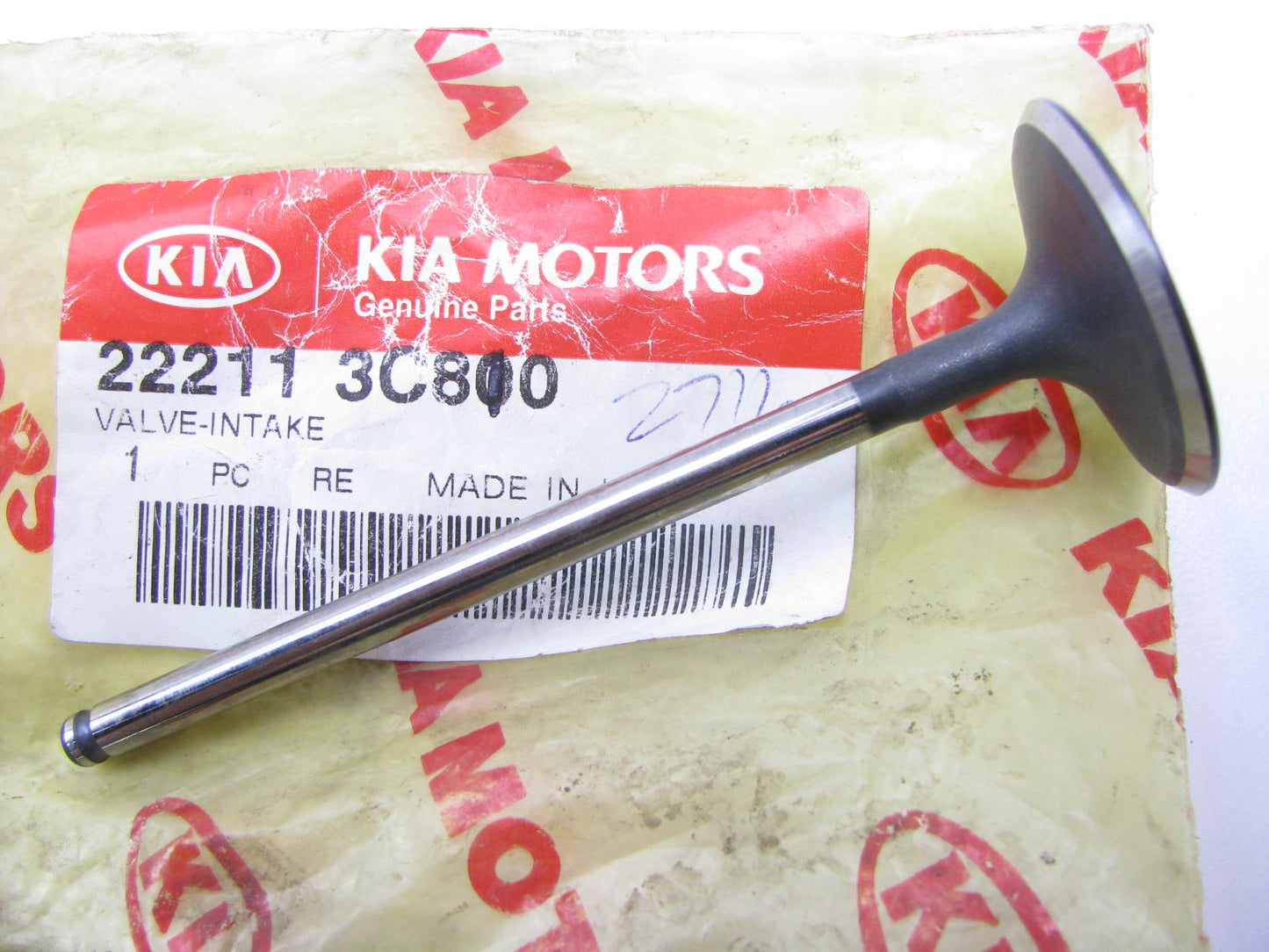 New Genuine Engine INTAKE Valve OEM For Kia V6 ONLY 222113C800
