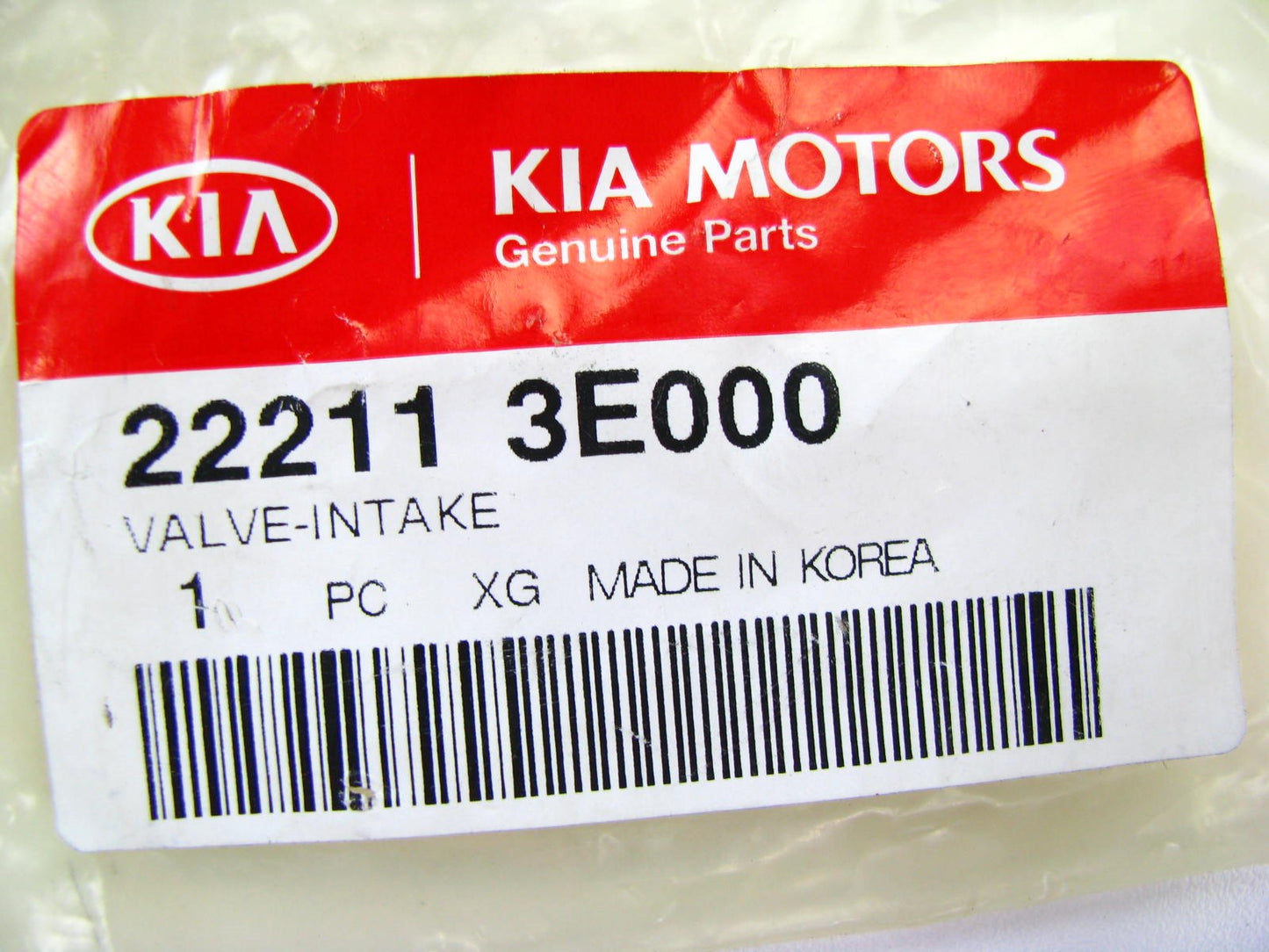 New OEM Engine Intake Valve 2.7L V6 For Kia 222113E000