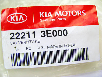 New OEM Engine Intake Valve 2.7L V6 For Kia 222113E000