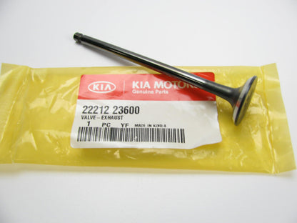 NEW GENUINE OEM Engine Exhaust Valve For 10-11 Soul, 01-12 Elantra 2221223600