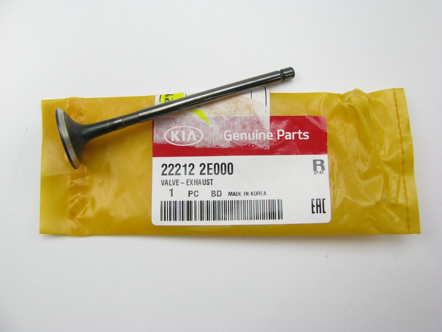 NEW GENUINE OEM Engine Exhaust Valve For 2012-2021 Kia 1.8L 2.0L  222122E000