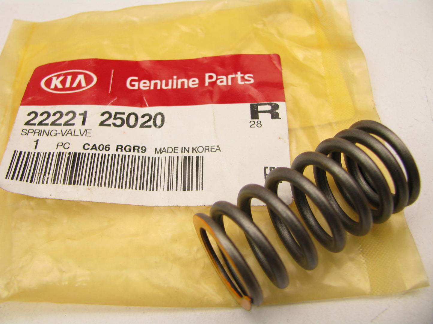 New Genuine Engine Valve Spring OEM For Kia  2222125020