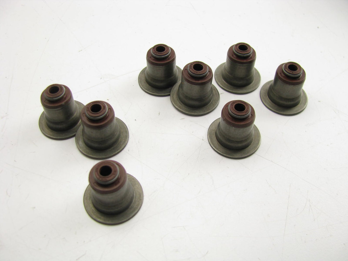 (8 Pcs) New OEM Engine Valve Stem Oil Seals For 14-15 Kia Soul, Forte 222242E000