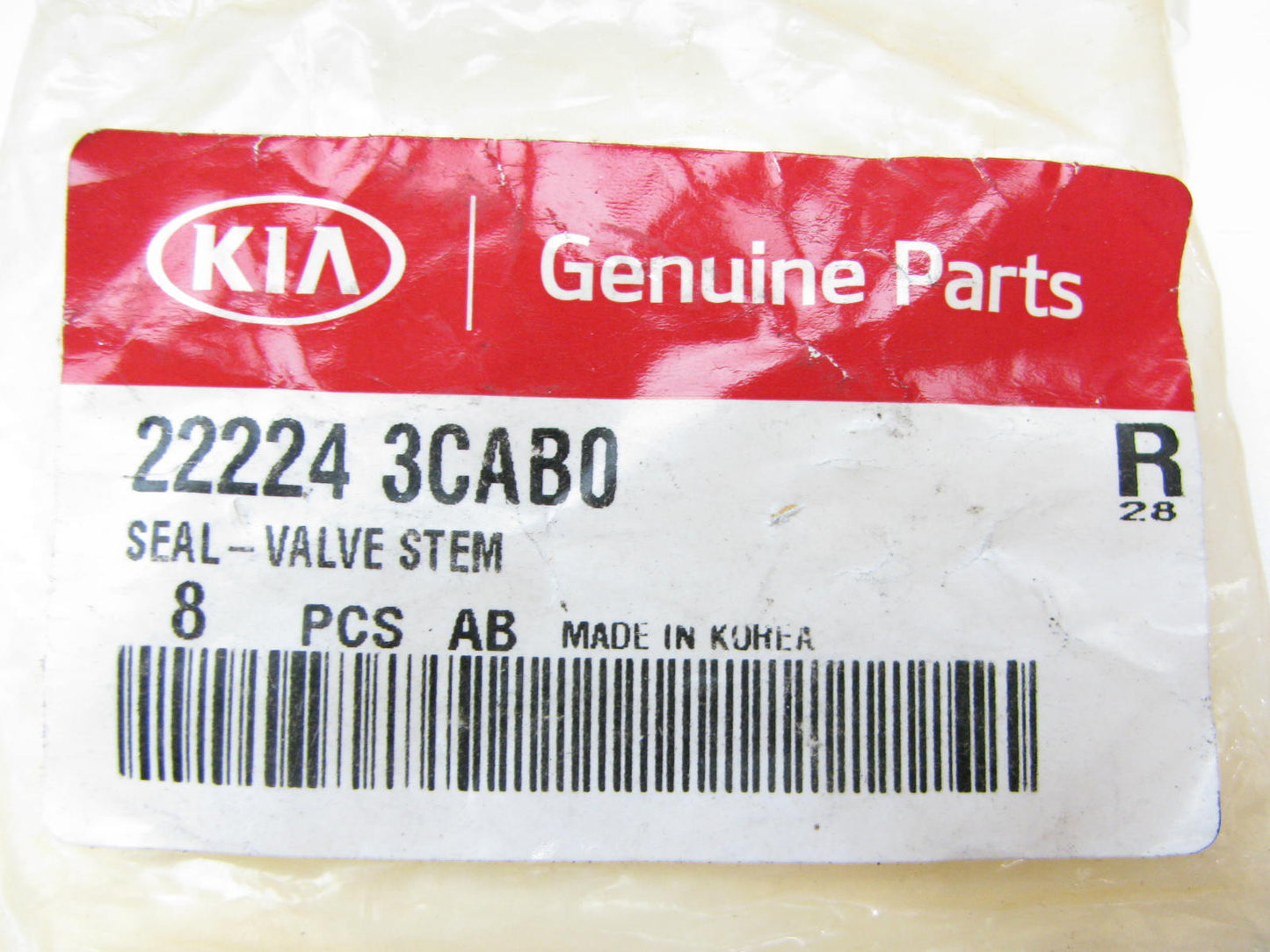 (8) NEW GENUINE Engine Valve Stem Seals OEM FOR KIA 222243CAB0
