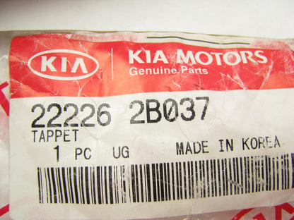 NEW GENUINE Engine Camshaft Follower Valve Lifter OEM For Kia 222262B037 T=3.540