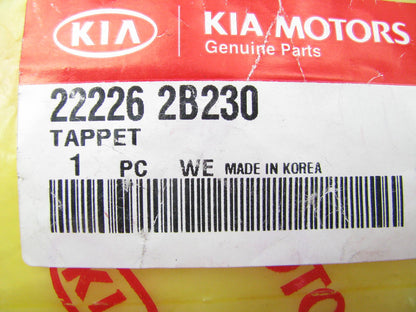 NEW GENUINE Camshaft Follower Valve Lifter Tappet 3.435mm OEM For Kia 222262B230