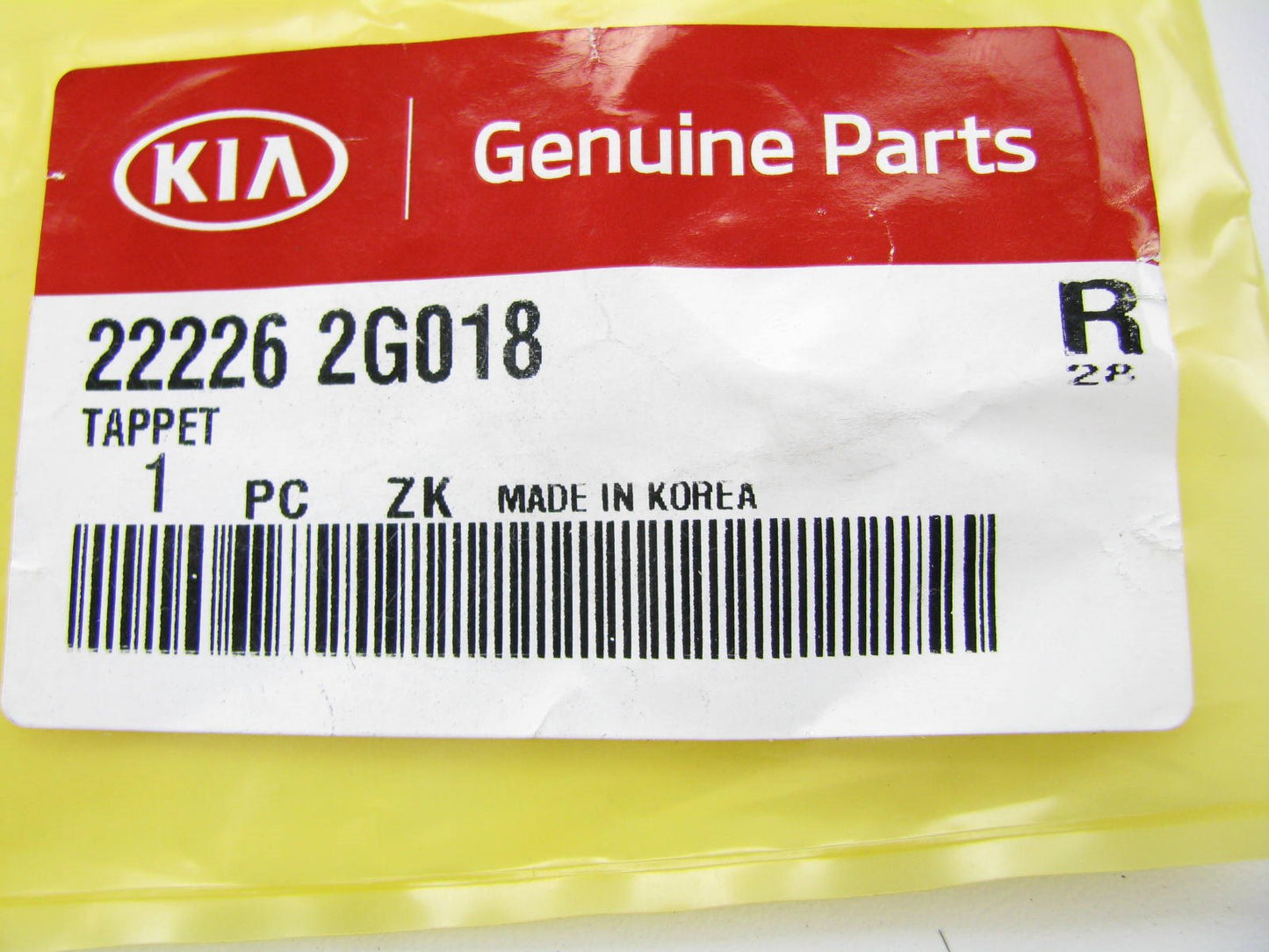New OEM Engine Camshaft Follower Valve Lifter Tappet 3.255mm For Kia 222262G018