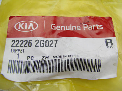 NEW - OEM 222262G027 Engine Camshaft Follower Valve Lifter 3.390mm For Kia
