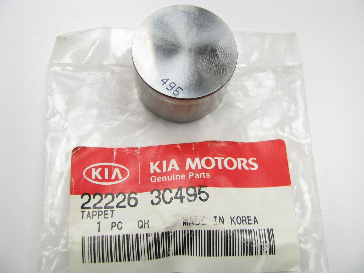 New OEM Engine Camshaft Follower Valve Lifter Tappet 3.495mm For Kia 222263C495